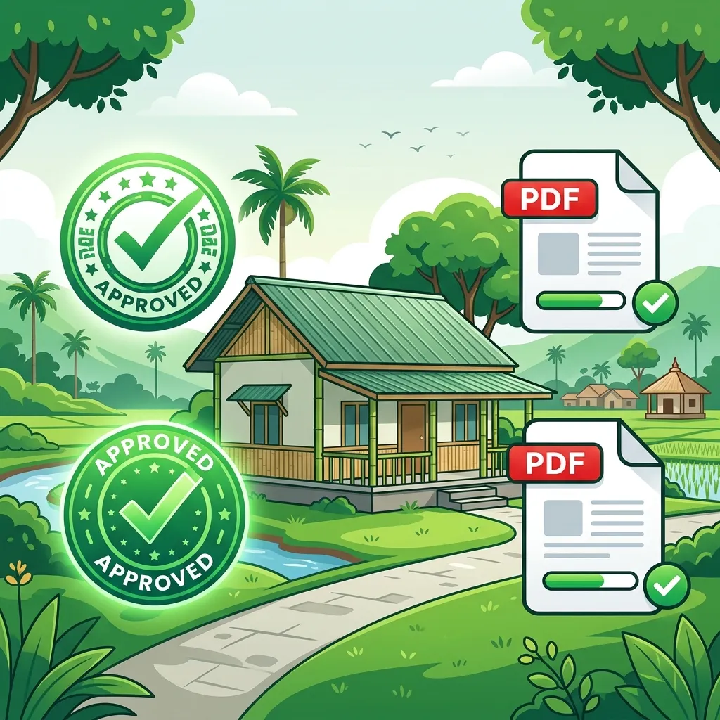 Awas Plus List 2026 Assam: Village Wise PDF Download
